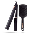 TYME Obsessed Kit, Iron & Paddle Brush (Black)