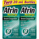 Afrin No Drip Severe Congestion Nasal Spray (20 ml each, 2 pk.)