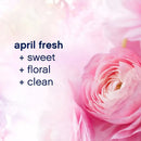Downy Fresh Protect In-Wash Scent Booster Beads + Febreze Odor Defense, April Fresh (37.5 oz.)