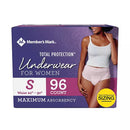 Member's Mark Total Protection Incontinence Underwear for Women (Choose Your Size)