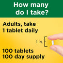 Nature Made Potassium Gluconate 90 mg. Tablets for Heart Health Support (100 ct., 3 pk.)