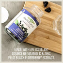 Nature's Way Sambucus 엘더베리 허벌 보충제 구미, 글루텐 프리(120캐럿)