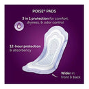 Poise Incontinence & Postpartum Pads, Maximum Absorbency, Long (156 ct.)