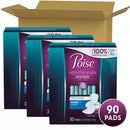 Poise Ultra Thin Pads with Wings, Moderate Absorbency, Regular (90 ct.)