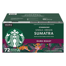 Starbucks Single-Origin Sumatra Coffee K-Cups, Dark Roast (72 ct.)