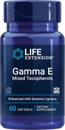 Gamma E Mixed Tocopherols 60 softgels