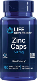 Zinc Caps, zinc 50 mg 90 Vegetarian Capsules