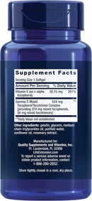 Gamma E Mixed Tocopherols & Tocotrienols 60 softgels