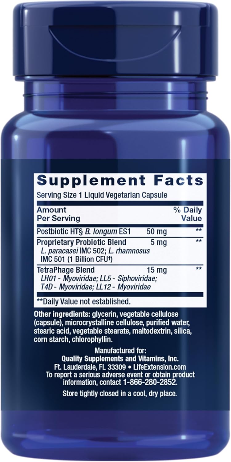 FLORASSIST® Probiotic GI with Phage Technology, 30 Capsules