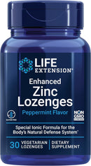 Enhanced Zinc Lozenges 30 vegetarian lozenges