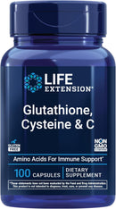 Glutathione, Cysteine & C, 100 Capsules