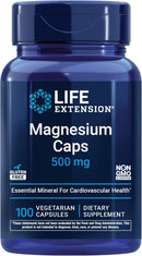 Magnesium Caps, 500 mg, 100 Vegetarian Capsules