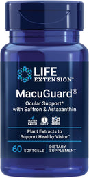 MacuGuard Ocular Support with Saffron & Astaxanthin 60 softgels