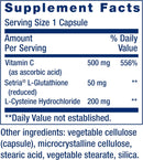 Glutathione, Cysteine & C, 100 Capsules
