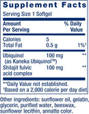 Super Ubiquinol CoQ10 with Enhanced Mitochondrial Support™ 100 mg, 60 softgels