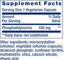 PS Caps, phosphatidylserine 100 Capsules
