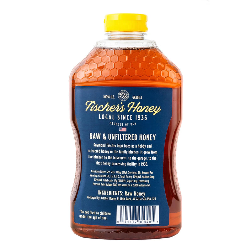 Fischer's Honey Raw and Unfiltered (48 oz.)