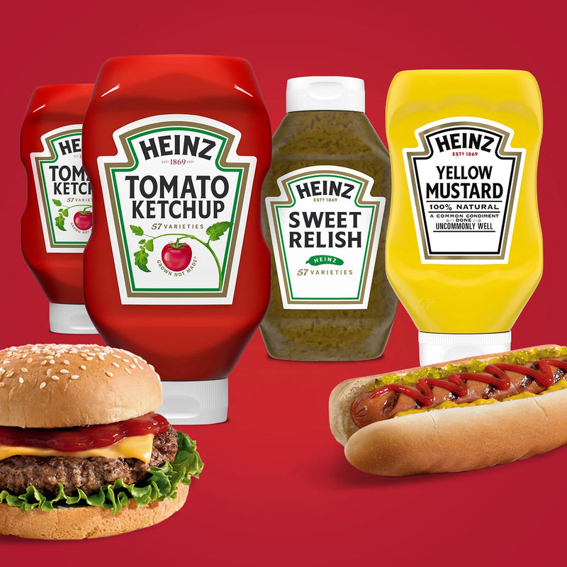 Heinz Condiments Picnic Variety Pack with Ketchup, Mustard and Relish (4 pk.)