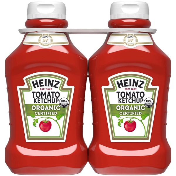 Heinz Organic Certified Tomato Ketchup (44 oz., 2 pk.)