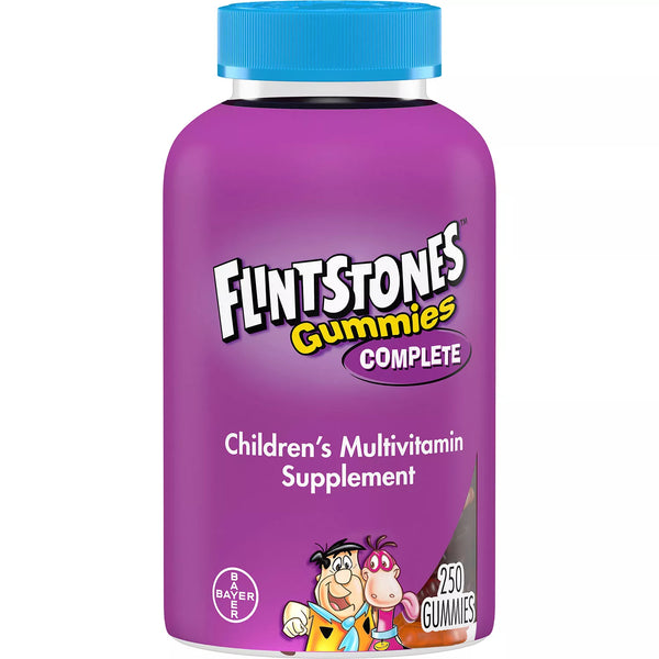 Flintstones Gummies Complete 어린이 종합 비타민 보충제(250캐럿)
