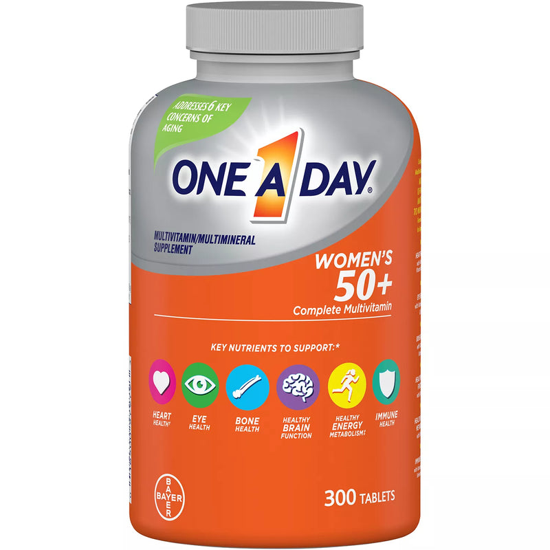 One A Day فيتامينات متعددة للنساء +50 (300 قيراط)