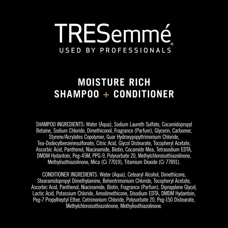 TRESemmé Moisture Rich Shampoo & Conditioner Value Pack