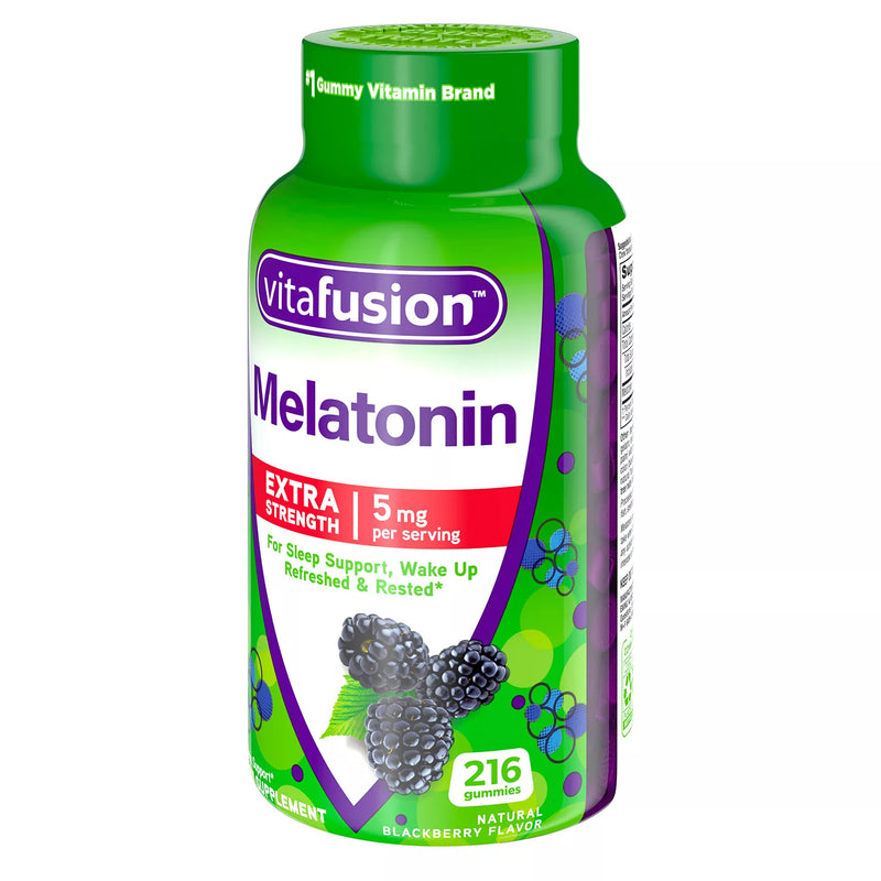 Vitafusion Extra Strength Melatonin 5 mg. Gummy (216 ct.)