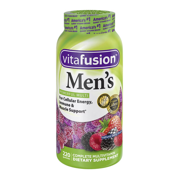 Vitafusion 남성 종합 비타민 구미 (220캐럿)