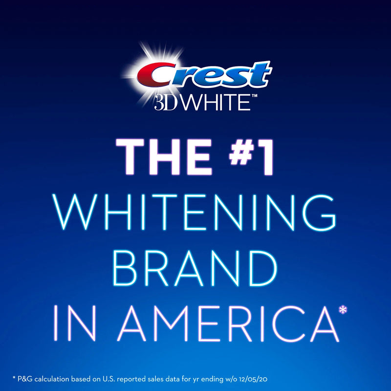 Crest 3D White Brilliance Teeth Whitening Toothpaste, Fresh Mint (3 oz., 4 pk.)