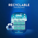 Oral-B Glide All-in-One Dental Floss, Brilliance Blast (44 m, 6 pk.)