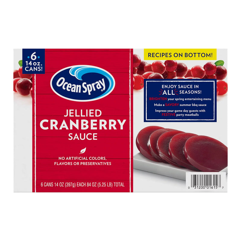 Ocean Spray Jellied Cranberry Sauce (14 oz., 6 pk.)