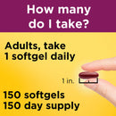 Nature Made Prenatal + DHA, 200mg Softgels (150 ct.)