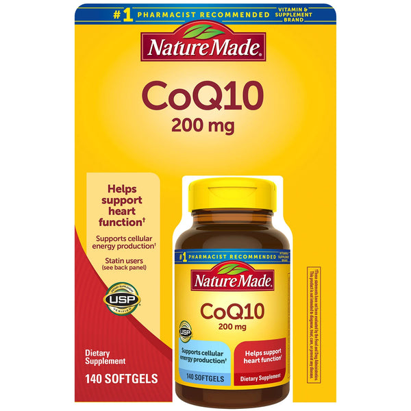 네이처 메이드 CoQ10 200 mg. 소프트젤(140캐럿)
