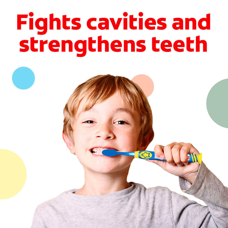 Colgate 2-in-1 Anticavity Kids' Gel Toothpaste with Fluoride, Watermelon Burst (4.6 oz., 3 pk.)