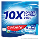 Colgate Max Fresh Toothpaste with Mini Breath Strips, Cool Mint (7.3 oz., 5 pk)