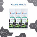 Crest Charcoal 3D White Toothpaste, Whitening Therapy, with Tea Tree Oil, Refreshing Mint Flavor (4.1 oz., 3 pk.)