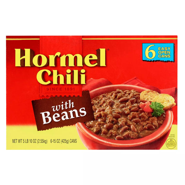 Hormel Chili with Beans (15 oz., 6 pk.)