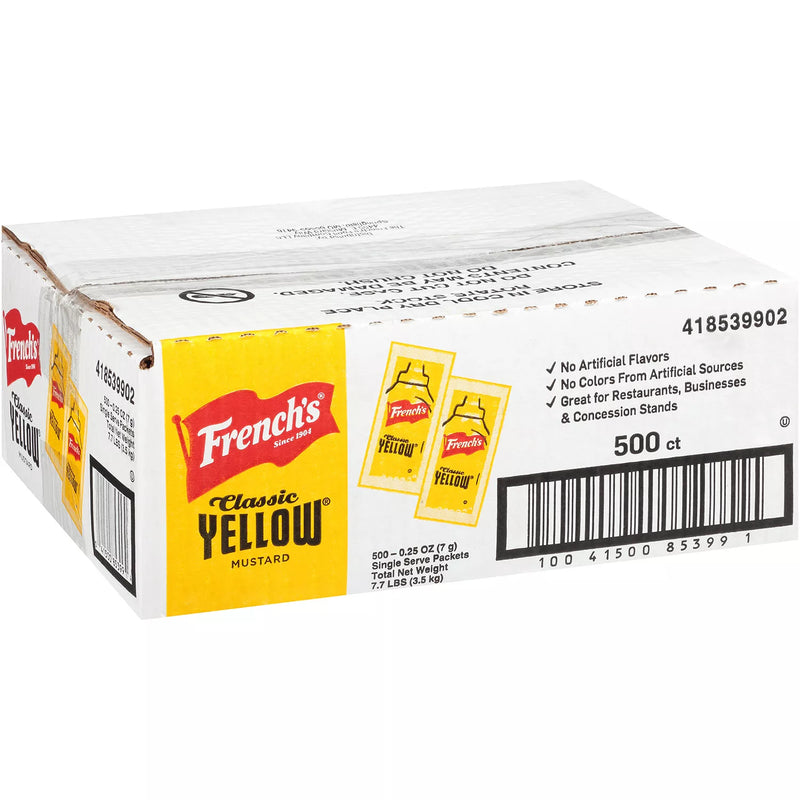 French's Mustard Single-Serve Packets (5.5 g., 500 ct.)