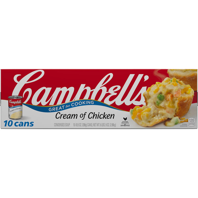 Campbell's Condensed Cream of Chicken Soup (10.5 oz., 10 pk.)
