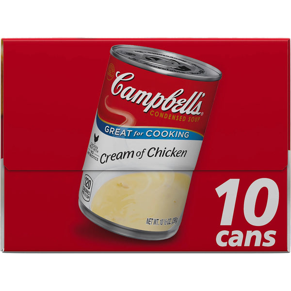 Campbell's Condensed Cream of Chicken Soup (10.5 oz., 10 pk.)