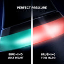 Oral-B iO Series 7 Electric Toothbrush, Sapphire Blue and White Alabaster (2 pk., 4 Brush heads)