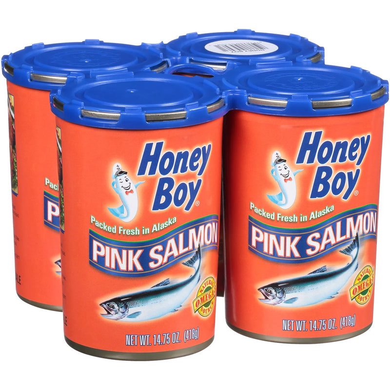 Honey Boy Pink Salmon (14.75 oz., 4 pk.)