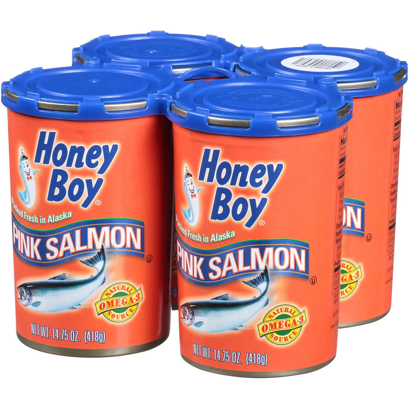 Honey Boy Pink Salmon (14.75 oz., 4 pk.)