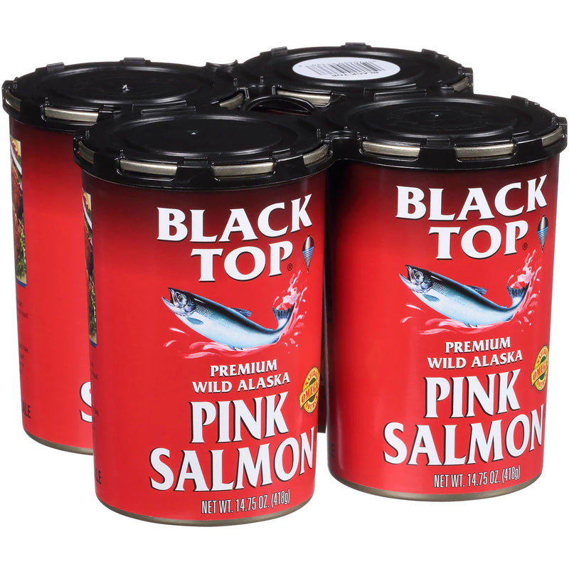 Black Top Premium Wild Alaska Pink Salmon (14.75 oz., 4 pk.)