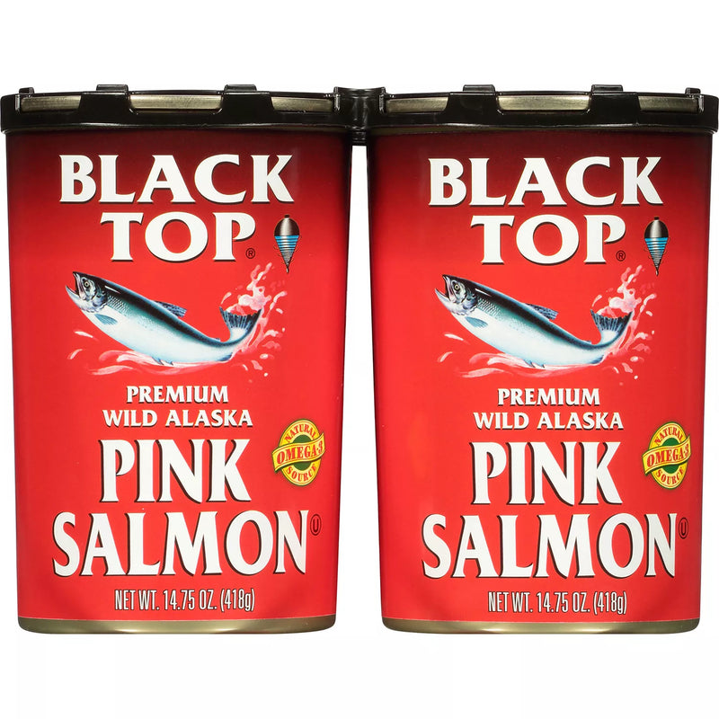 Black Top Premium Wild Alaska Pink Salmon (14.75 oz., 4 pk.)