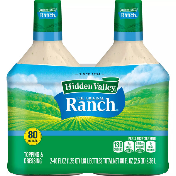 Hidden Valley Original Ranch Dressing (40 oz., 2 pk.)