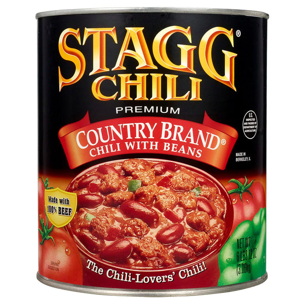 Stagg Country Brand Chili with Beans (108 oz.)