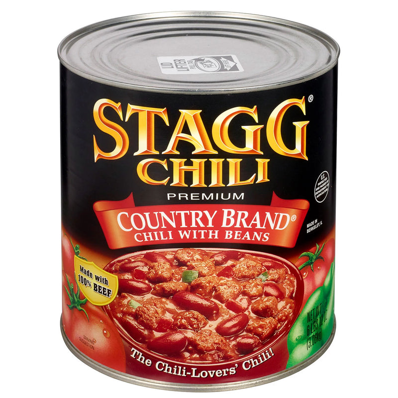 Stagg Country Brand Chili with Beans (108 oz.)