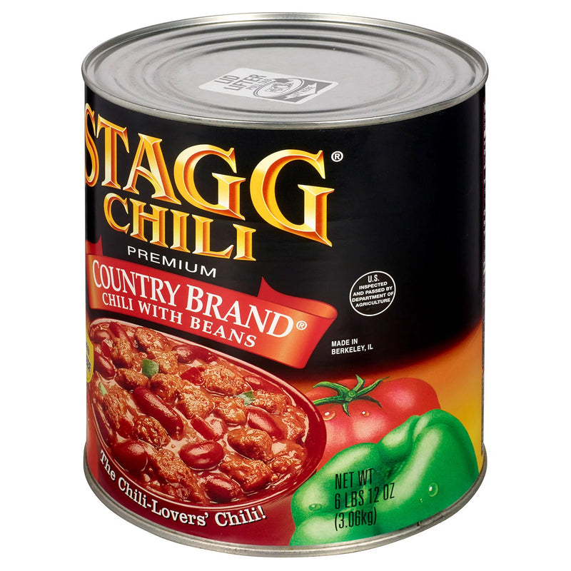 Stagg Country Brand Chili with Beans (108 oz.)