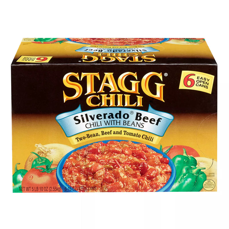 Stagg Silverado Beef Chili with Beans (15 oz., 6 pk.)